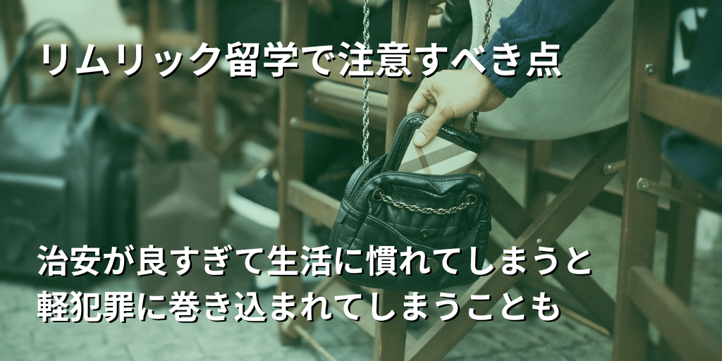 リムリック留学で注意すべき点
