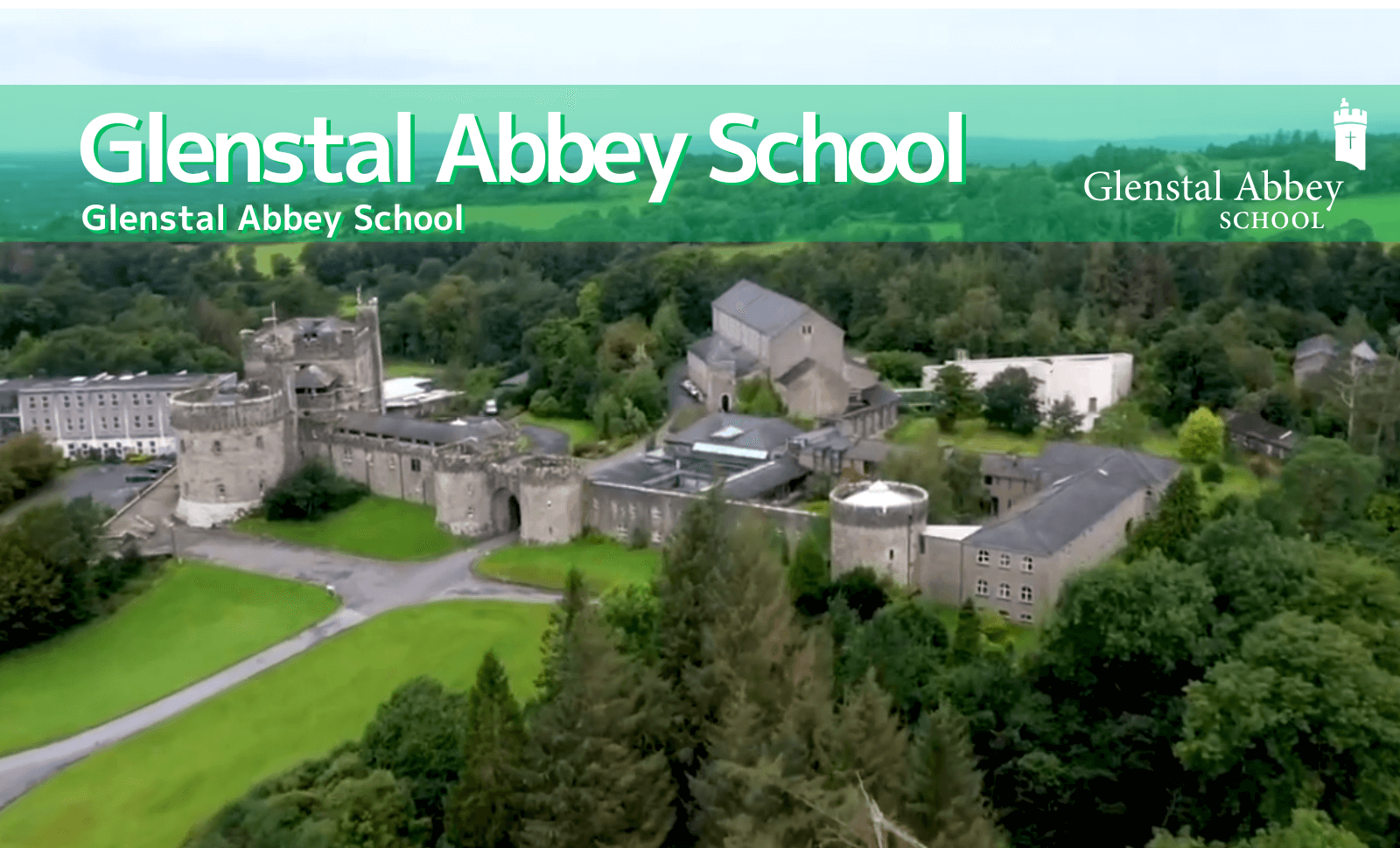 Glenstal Abbey School学校敷地